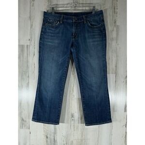 Citizens of Humanity Kelly 063 Crop Jeans Womens Sz 31 (32x23) Low Rise  Stretch